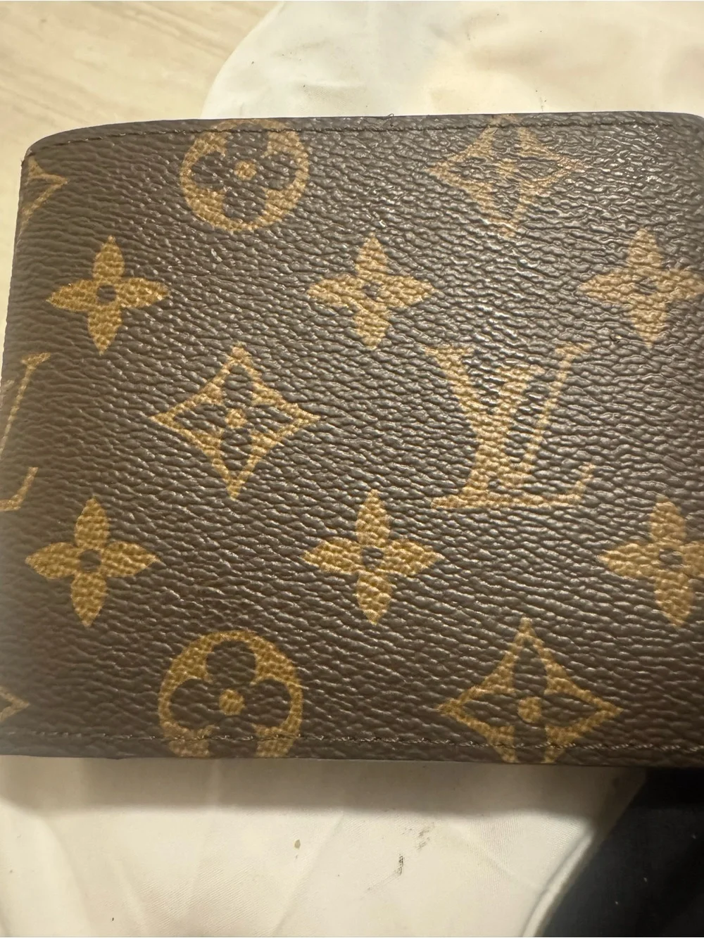 Louis Vuitton Monogram Canvas Brown & Gold Men's Bifold Wallet